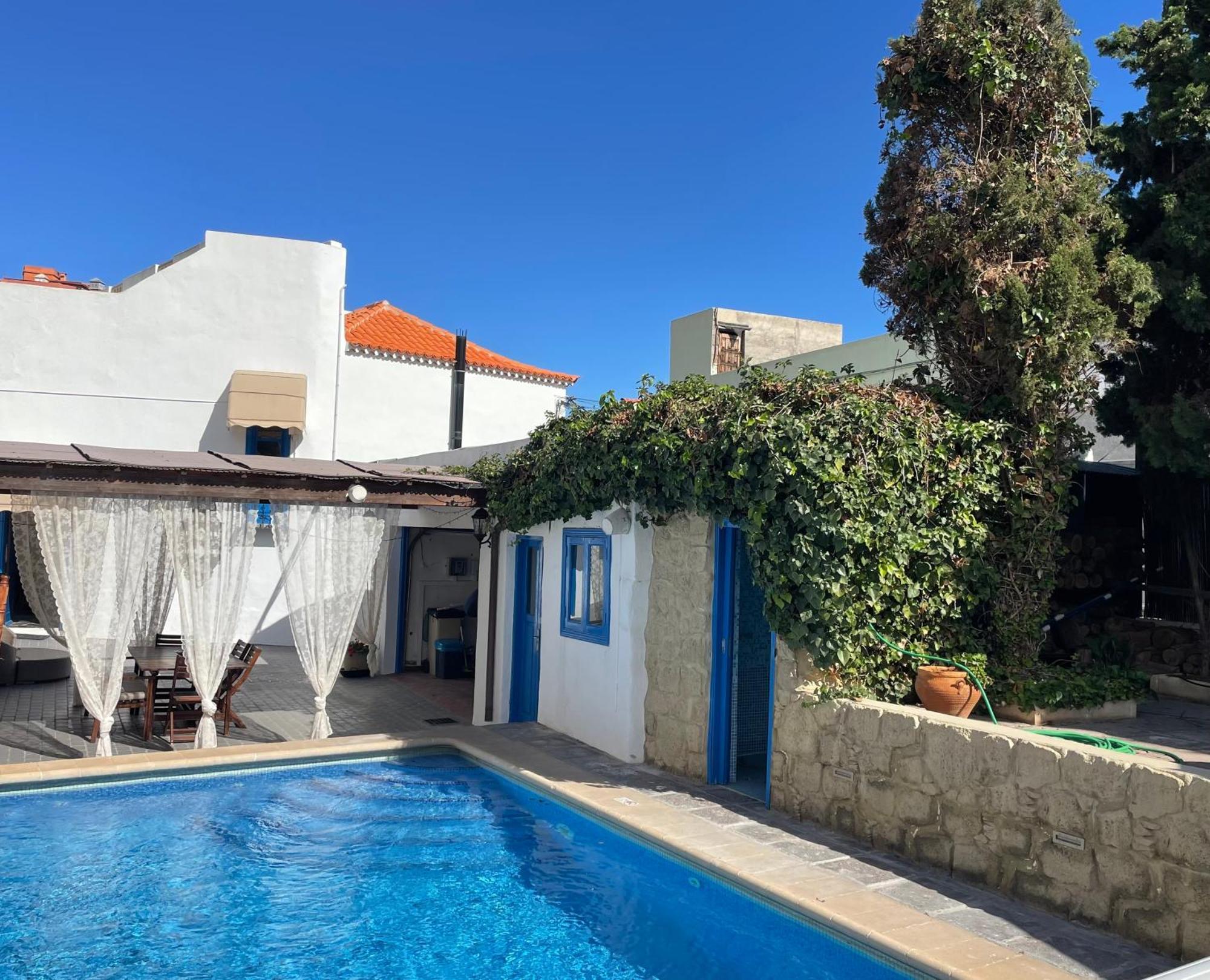 Authentic Canary Style Villa With Private Pool And Garden- Casa Juan Vera グラナディージャ・デ・アボナ エクステリア 写真