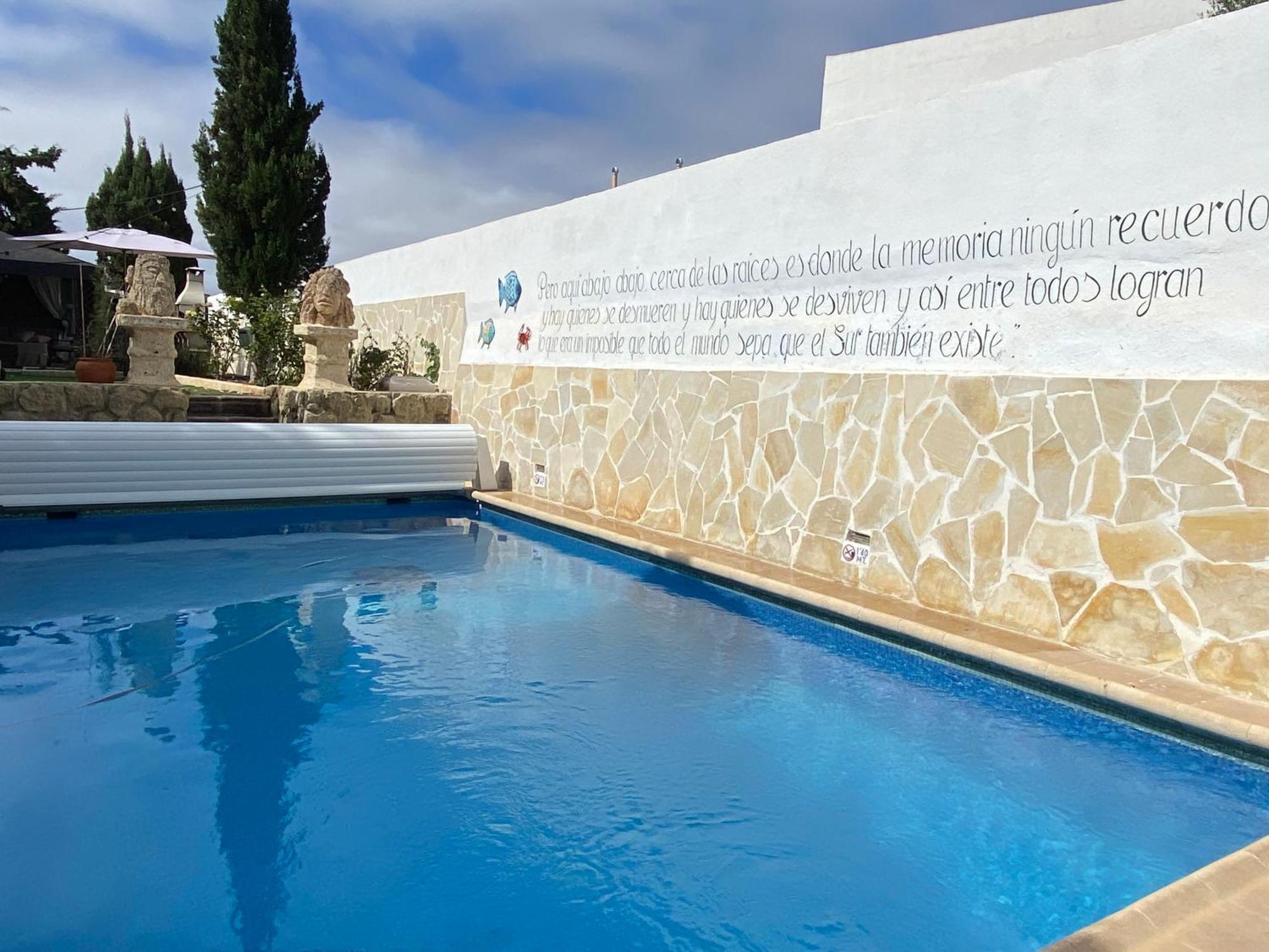 Authentic Canary Style Villa With Private Pool And Garden- Casa Juan Vera グラナディージャ・デ・アボナ エクステリア 写真